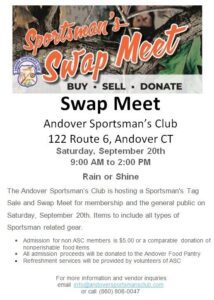 swap meet flyer